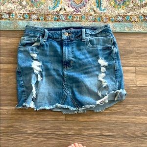 Jean skirt